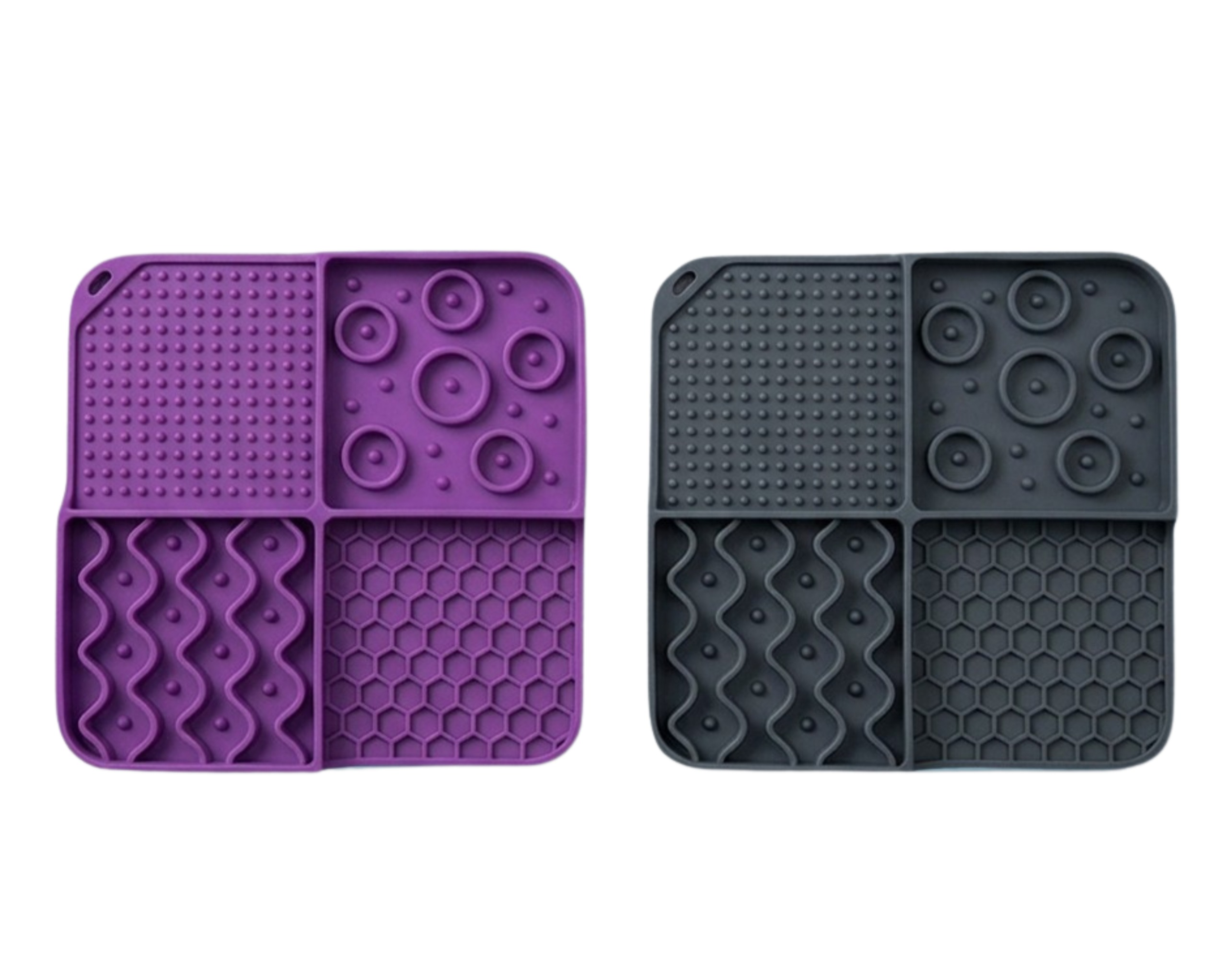 Anchor Pair — Purple + Dark Grey
